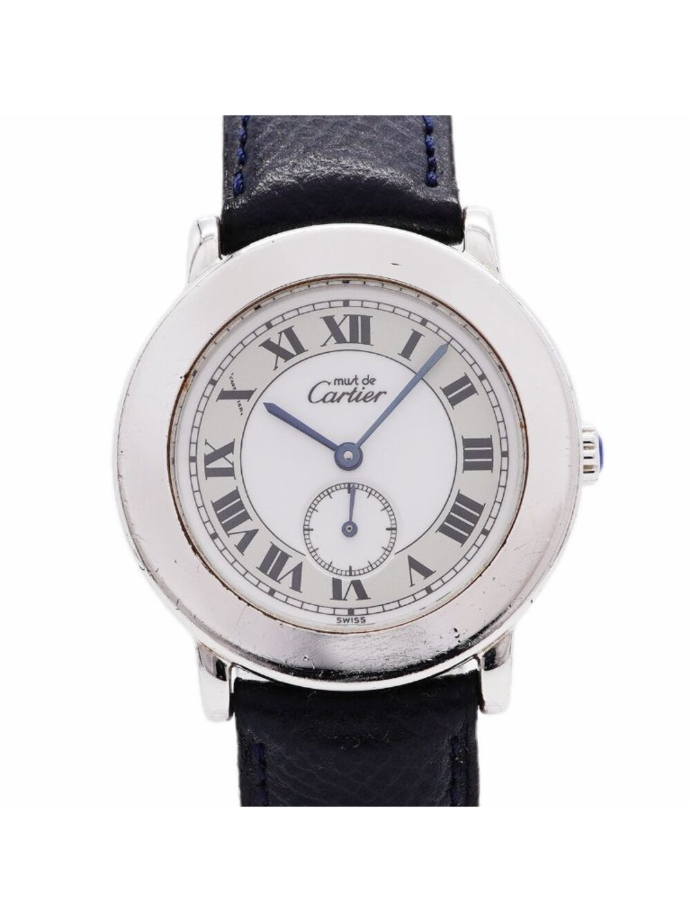 Cartier Must Ronde White Dial Watch